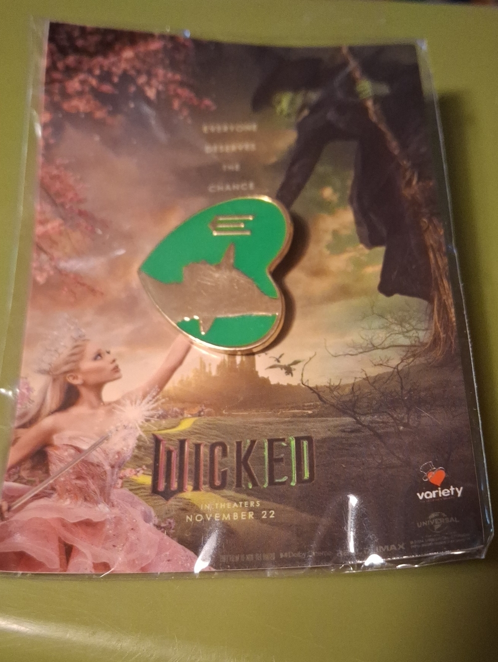 Wicked Movie Enamel Brooch Elphaba New